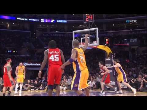 04 03 2012 ネッツ対レイカーズ チームハイライト (04 03 2012   Nets vs  Lakers   Team Highlights)