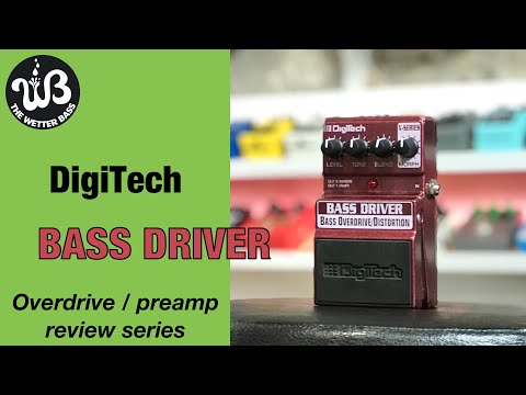 DigiTech X-Series Bass Driver Overdrive/Distortion 2010s - Burgundy image 5