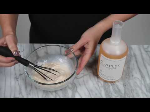 How To Use OLAPLEX® No.1 with Hair Colour