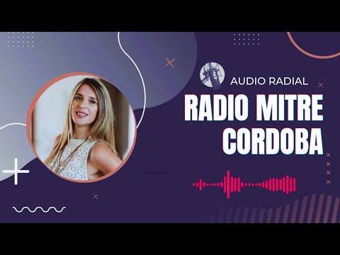 Carla Vitale en Radio Mitre Córdoba│c/ Pablo Colazo