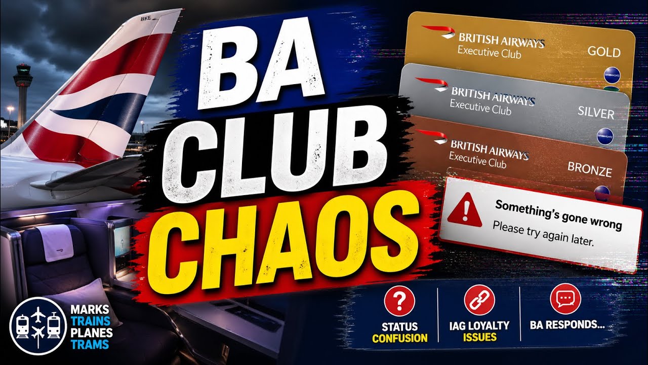 BA Club chaos - my next update on the saga!
