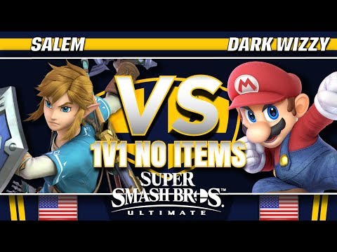 Salem (Link/Bayonetta) vs. Dark Wizzy (Mario) - SSBU Demo - TBH8