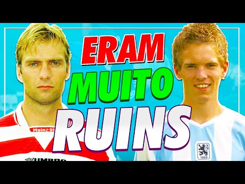 9 grandes TÉCNICOS que eram jogadores PEREBAS 🦵