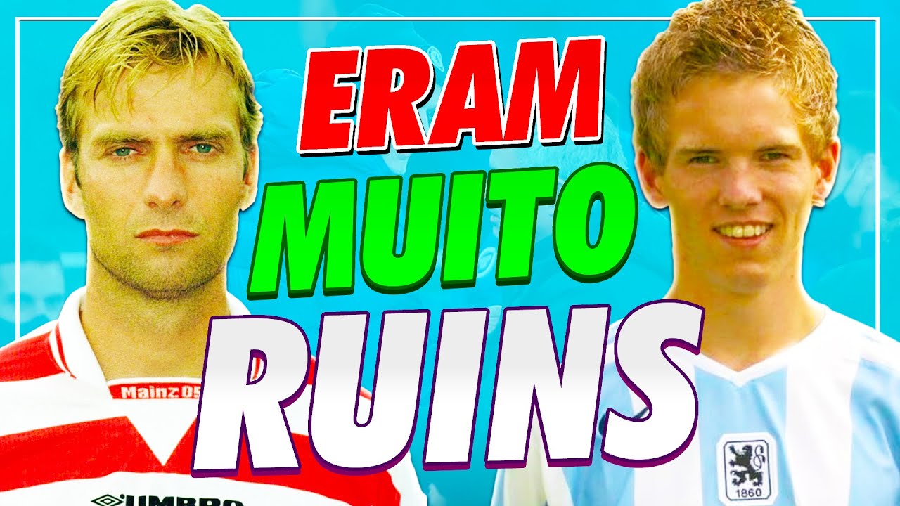 9 grandes TÉCNICOS que eram jogadores PEREBAS 🦵