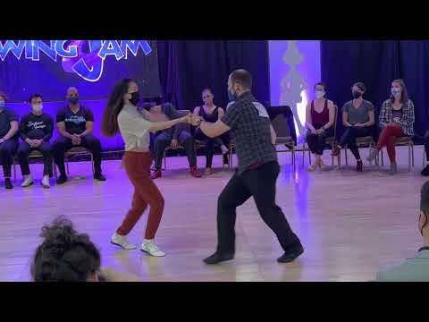 Selina Her & Jesse Brummett - 1st Place Advanced Finals - Spotlight - All Star SwingJam (ASSJAM)