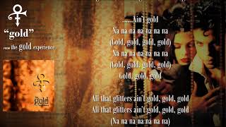 PRINCE - GOLD with Lyrics