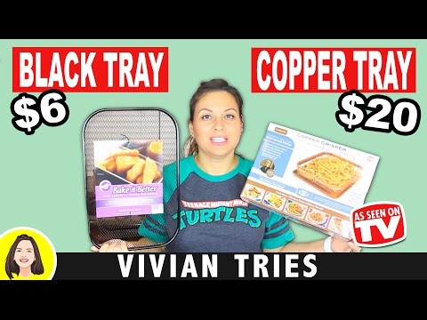 , title : 'COPPER CHEF COPPER CRISPER vs BLACK CRISPER TRAY | DOES IT WORK? VIVIAN TRIES'