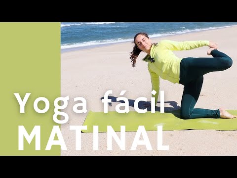 Yoga FÁCIL ao ACORDAR | Yoga Lento e Fácil