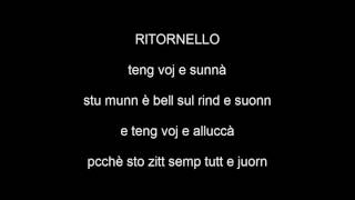 Rocco Hunt - Tengo voglia &#39;e sunnà (ALBUM 2015 - SIGNORHUNT) + TESTO E TRADUZIONE IN DESCRIZIONE
