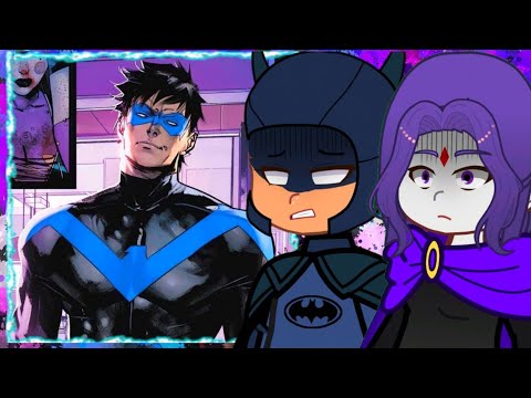 🇺🇸/🇪🇸/🇧🇷 Teen Titans React to Nightwing – Gacha React