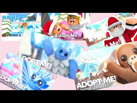 Rating Christmas updates adopt me 2017 to 2022￼