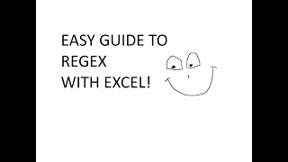 How to use Regular Expressions in Excel VBA!