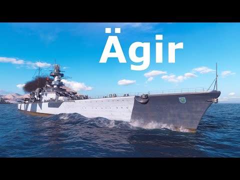 World of WarShips Ägir - Tier IX Monster – Big Hits, Big Pain!