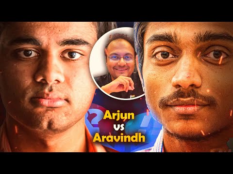 Crushing the world no.2 with fearless play | Aravindh Chithambaram vs Arjun Erigaisi