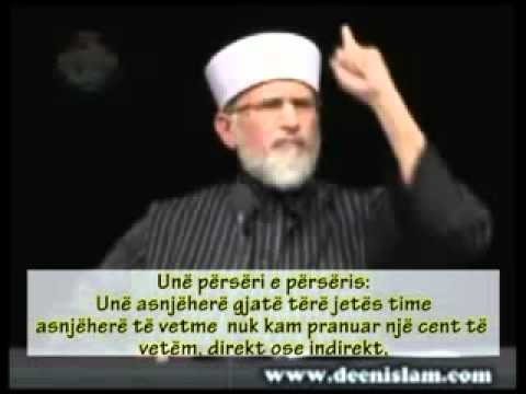 Sponzoret e Tahir ul-Kadrit - Sfidë publike
