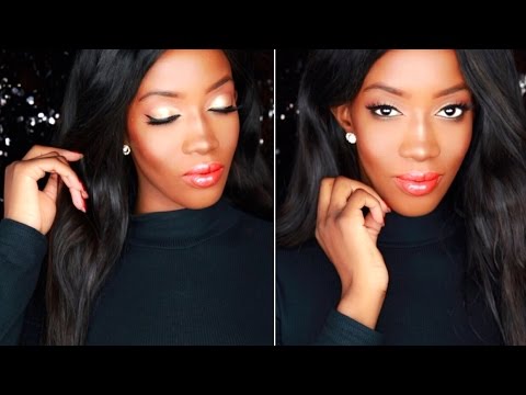 Orange & Gold Spring Makeup tutorial * ASTUCE MAKEUP * pour réussir un makeup printanier coloré ! Video