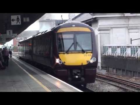 Cross Country 170108 Departs Cardiff Central For Nottingham