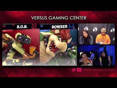 VS Weekly 6/20/19 - Winners Qtrs - AMG | 8BitMan (ROB) vs Mr. Riddle (Bowser) - SSBU