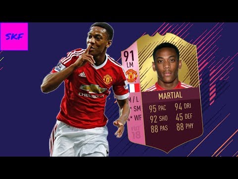 FIFA 18 | (91) FUTTIES Anthony Martial Player Review