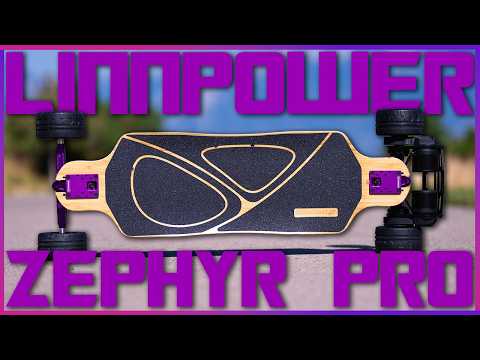 Part 1/3: The New Gold Standard - Linnpower Zephyr Pro Electric Skateboard Review #eskate