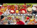 FOOD VLOG IN AUSTRALIA | Mexican Cuisine & Blueberry Latte