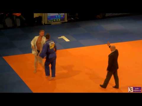 Judo 2014 Dutch Championships: Mol (NH) - Lesterhuis (NH) [-100kg] semi-final