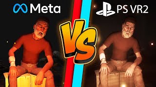 Walking Dead: Saints & Sinners 2 Graphics Comparison (PS VR2 vs. Meta Quest 2)