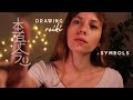 ASMR REIKI Drawing Tracing Reiki Symbols On Chakras For Sleep Hand Movements Balancing Chakras