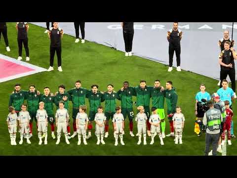 Portuguese national anthem 🇵🇹 Portugal - Spain 🇵🇹🇪🇸 Nations League Final 2025 Munich