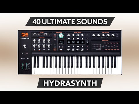 LDX061 - ( Bundle ) - Ultimate Sounds + Classic Synth - ASM Hydrasynth Series - Video Preview 1