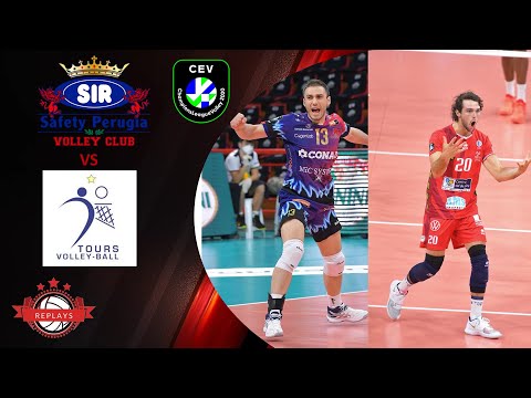 PERUGIA vs TOURS Volley I CEV Champions League I Colaci vs Perry  l FULL Game l NO Breaks