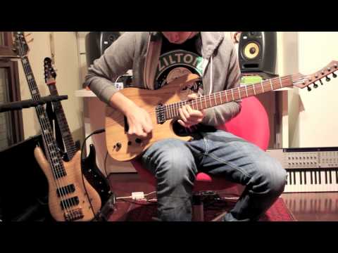 Francesco Filigoi - "Red Seas Fire - Cipher" solo cover w/ Blackmachine B6