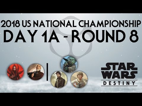 Star Wars: Destiny US National Championship | Day 1A - Round 8