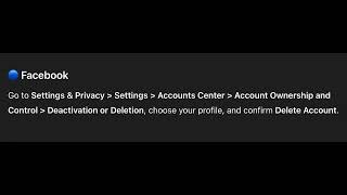 Delete Facebook “How to Erase Facebook Forever (in 5 Clicks)”
