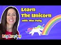 Learn The Unicorn Song (Official Video) by Patty Shukla | Children's Song|Nursery Rhyme Unicorn Song