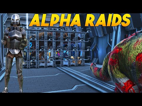 How I SOLO Raid ALPHA Bases In Minutes - ARK