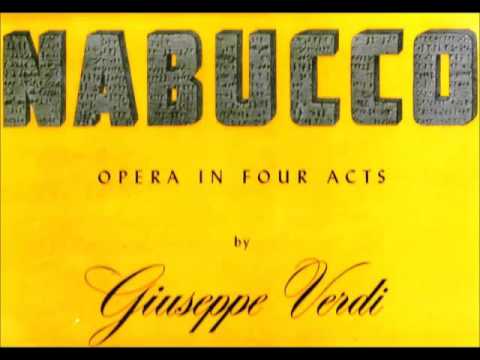 Verdi.  NABUCCO. Bröcheler, Bumbry, Díaz, Simon, Calleo.  NYCO.  Sept 20, 1981.