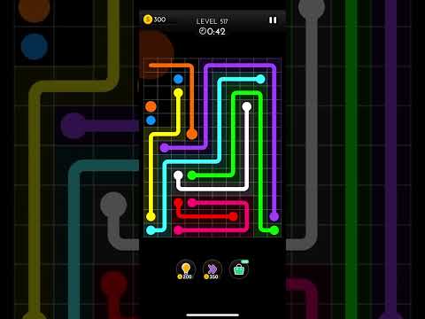 Dot knot - Line & colour puzzle Level 511, 512, 513, 514, 515, 516, 517, 518, 519 & 520