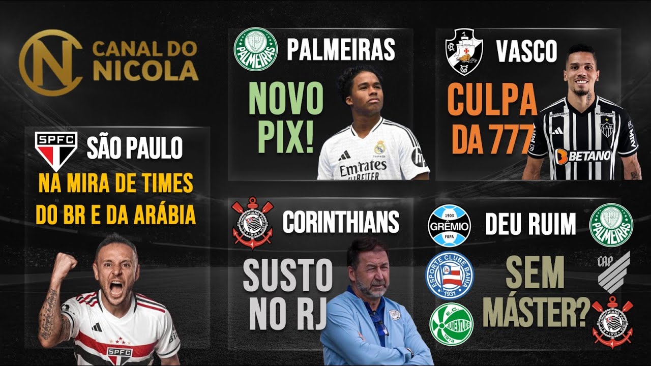 ASSALTO AO TIMÃO NO RJ! RAFINHA NO RIVAL? ENDRICK RENDE +GRANA! QUEM BARROU PAULINHO? MARACA VAZIO?