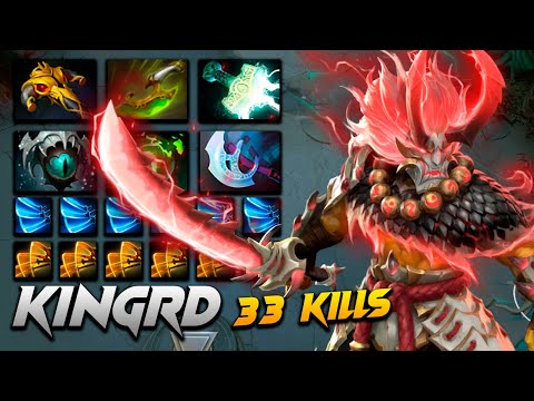 Kingrd Juggernaut 33 KILLS - Dota 2 Pro Gameplay [Watch & Learn]