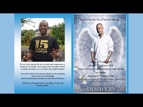 Celebrating The Life Of Terance Bijoux