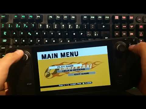 It's 'Crazy Taxi' on a Steam Deck!