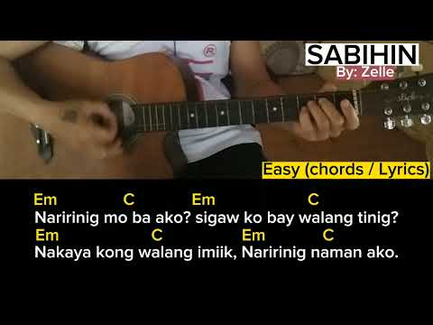 SABIHIN-Zelle (Guitar chords/ lyrics)