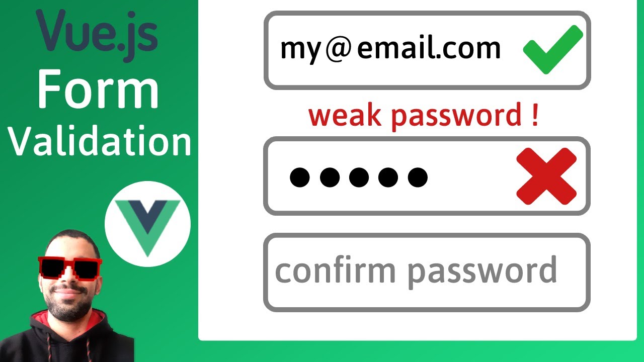 Vue custom form validation