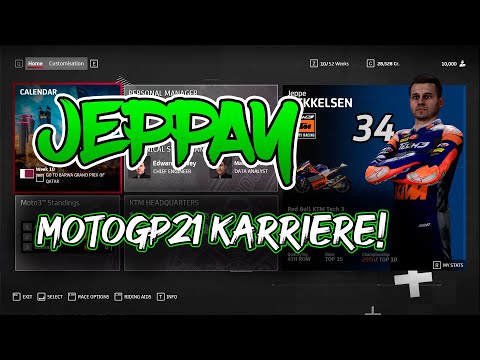 JEPPAY MotoGP 21 - Karriere - EP.1