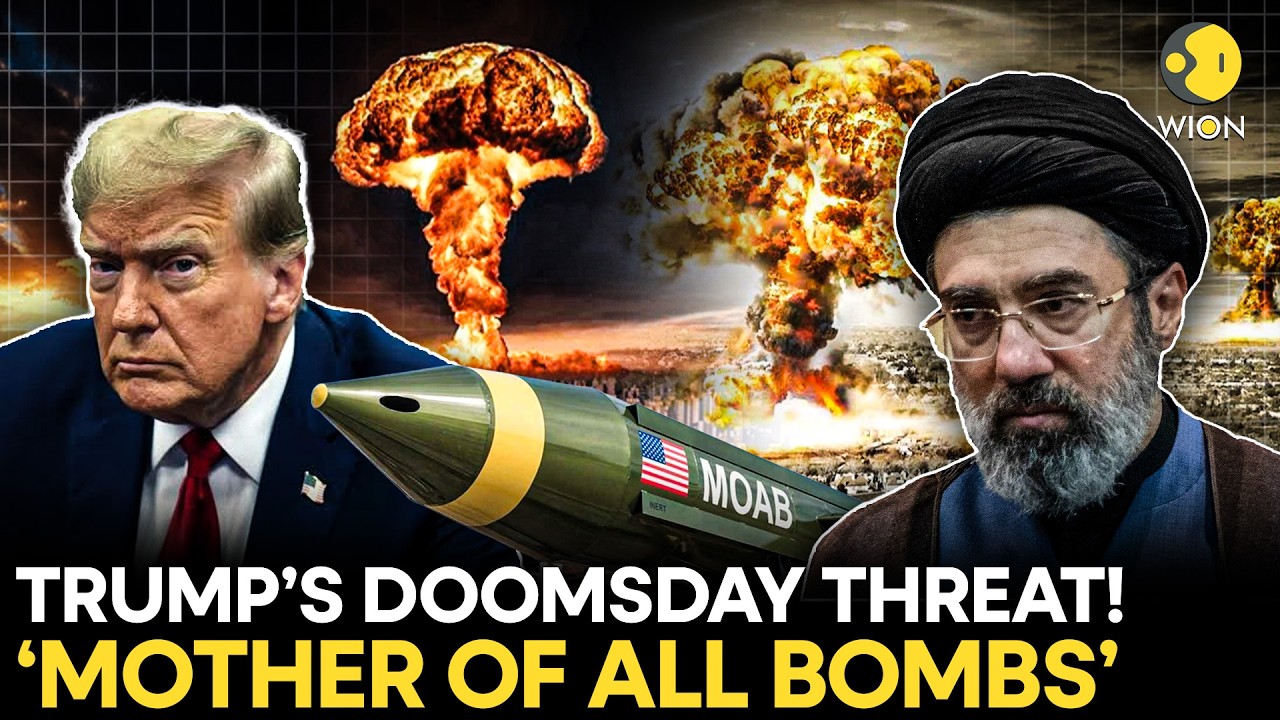 US Iran War LIVE: Trump’s BIG Iran THREAT! ‘Mother Of All Bombs’ STRIKE Looms? | WION Live