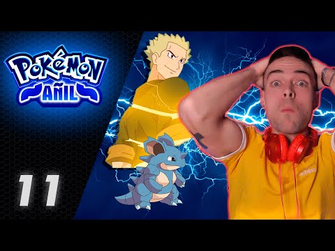 Pokémon Añil Nuzlocke Ep. 11 - 3ª MEDALLA DE GIMNASIO! ¡MERYL ALIAS ''EL TANQUE''!
