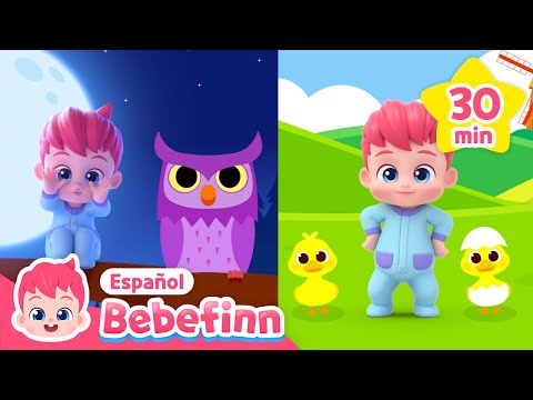 🦉🐥El Sonido de los Animales | Aprende los Animales | Canciones Infantiles | Bebefinn en español