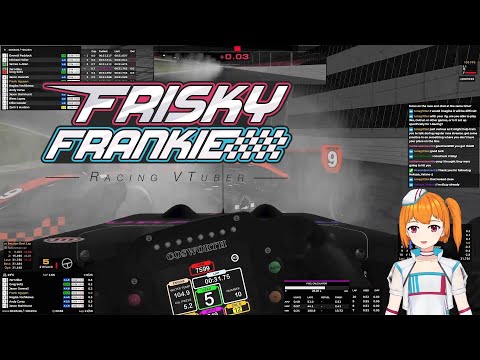 [FriskyFrankie] Femboy VTuber makes various noises while racing