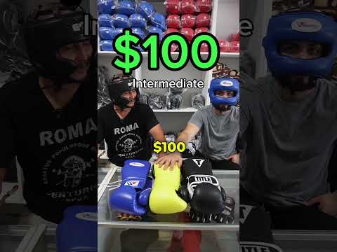 $40 vs $400 BOXING Gloves! #boxing